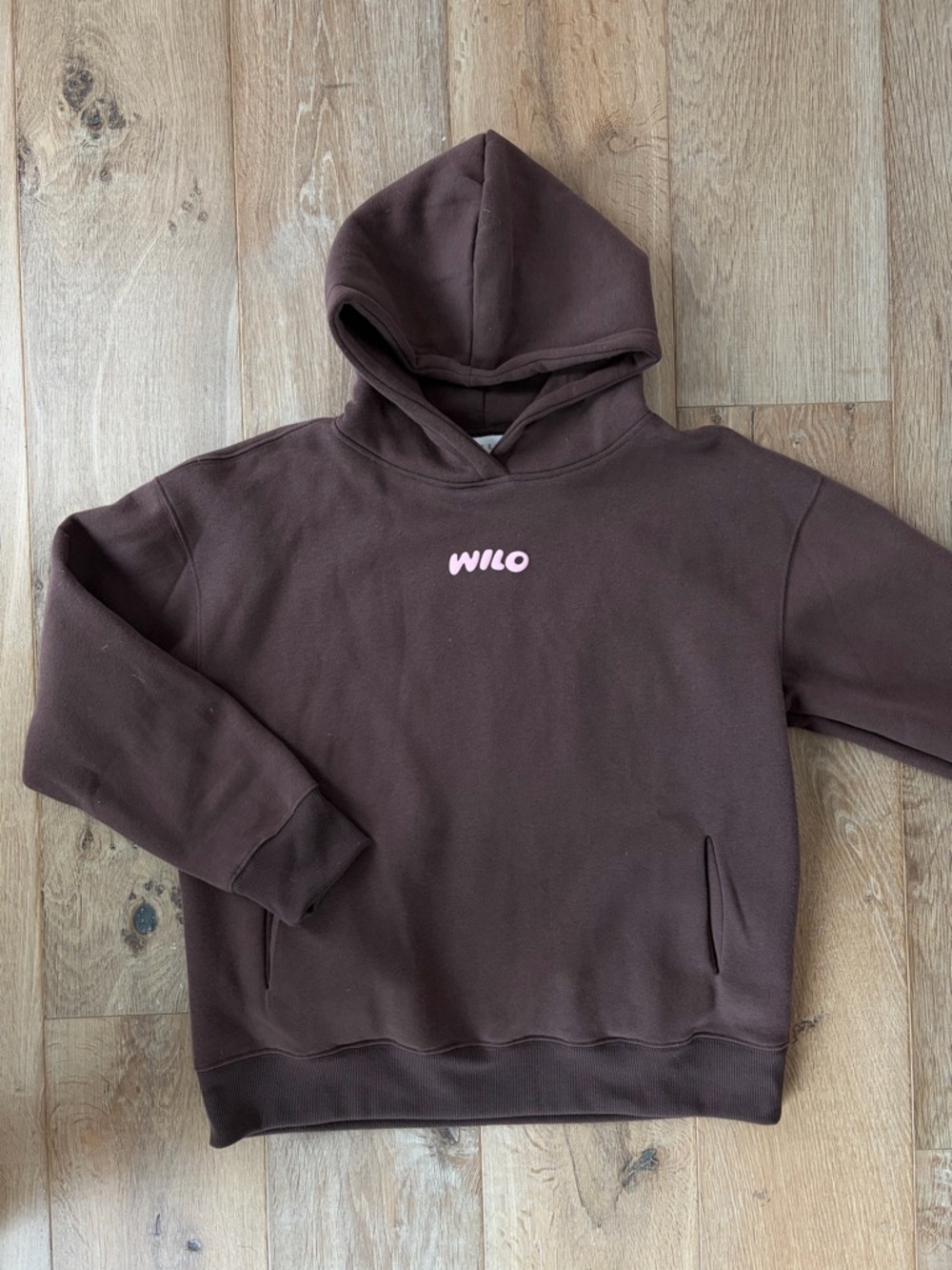 WILO Wellness Club Brown Hoodie with Matching Brown Leggings - Picture 2 of 9